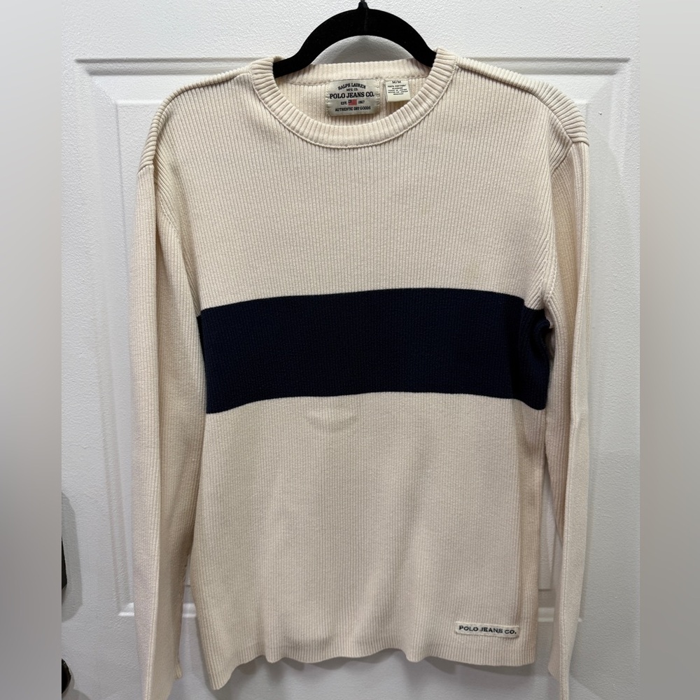 1990s polo, Ralph Lauren jean Co. knitted sweater size medium